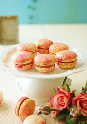 marble macarons-レシピのメイン写真