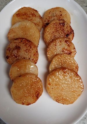 簡単長いものバター醤油焼き（ホタテ風）-レシピのメイン写真