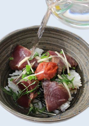 カツオのお茶漬け-レシピのメイン写真