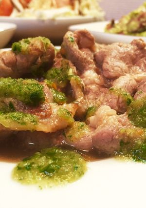 カレー粉風味のポークソテー☆*+-レシピのメイン写真