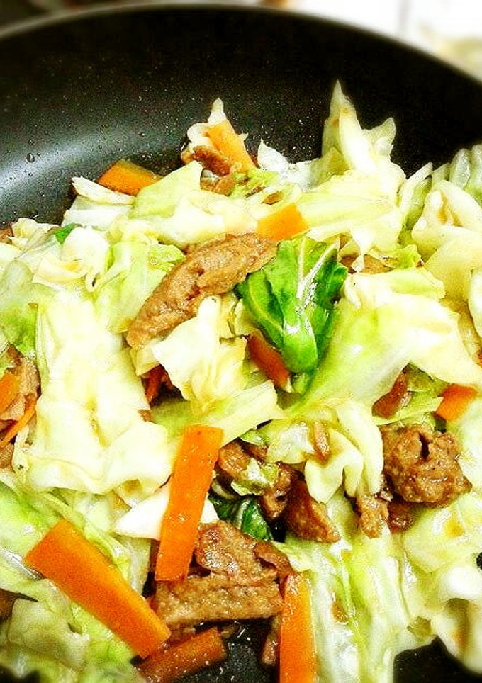 大豆のお肉で簡単☆野菜炒め-レシピのメイン写真