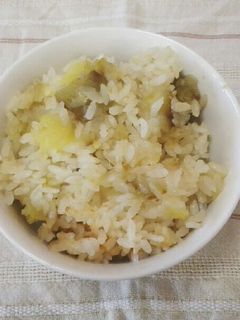 ほっくりさつまいもご飯-レシピのメイン写真