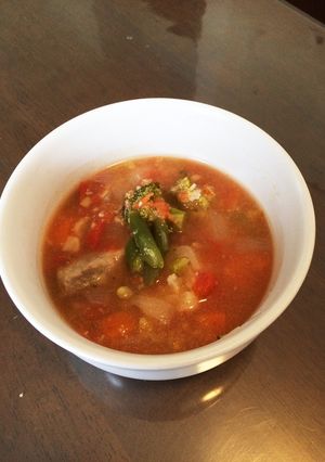 豚肉とたっぷり野菜のスープ-レシピのメイン写真