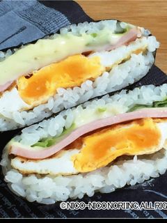 サンドイッチ風おにぎらず-レシピのメイン写真