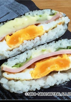 サンドイッチ風おにぎらず-レシピのメイン写真