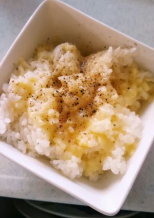 ずぼらご飯。レンチんだけでチーズ飯。-レシピのメイン写真