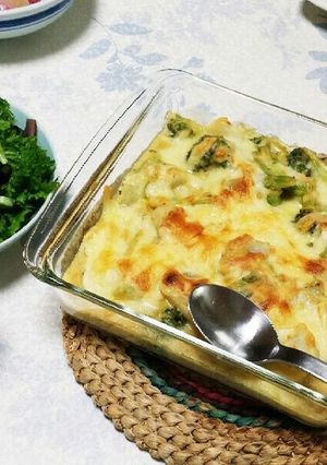 糖質制限でも美味しいグラタン♪-レシピのメイン写真