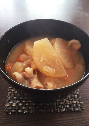 .豚汁 .-レシピのメイン写真