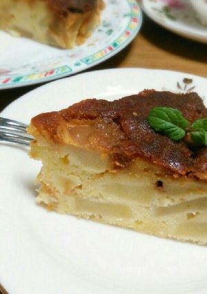 ほろ苦♡たっぷり林檎のカラメルonケーキ-レシピのメイン写真