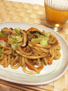 パパッと簡単!焼うどん-レシピのメイン写真