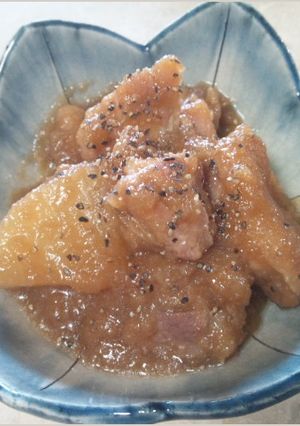 鶏肉ためネギソース煮-レシピのメイン写真