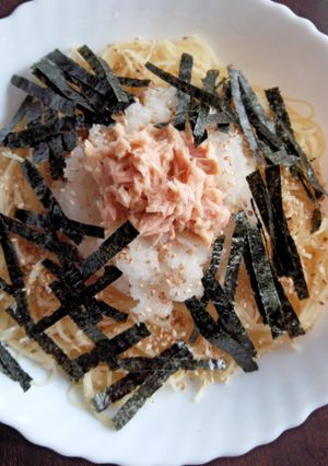 簡単ツナおろしパスタ-レシピのメイン写真