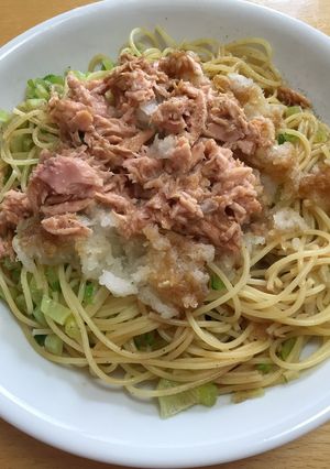 大根おろしとシーチキンのパスタ-レシピのメイン写真