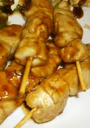 ささみのにんにくダレ焼き鳥★-レシピのメイン写真