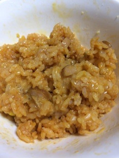 チキンライスで卵かけご飯!-レシピのメイン写真