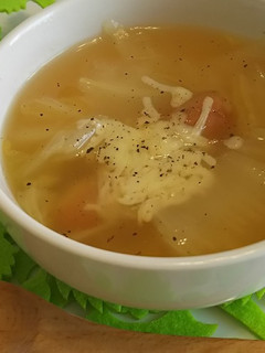 ほっとあったか☆白菜とウインナーのスープ-レシピのメイン写真