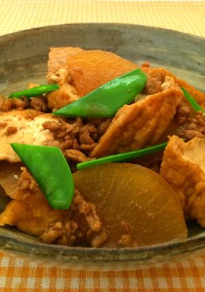 大根と厚揚げの煮物-レシピのメイン写真