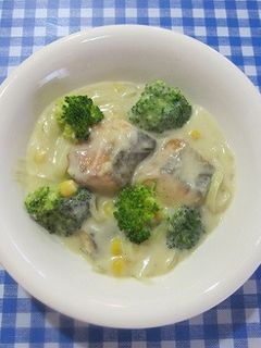 鮭とブロッコリーの豆乳クリーム煮-レシピのメイン写真