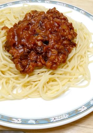 大豆のお肉でドライトマトのパスタ-レシピのメイン写真