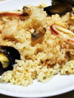 パエリア 炊飯器で簡単!!-レシピのメイン写真