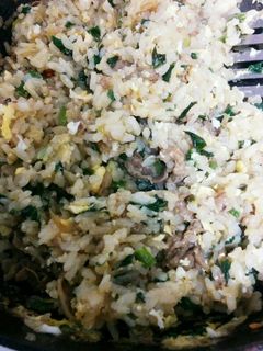 牛丼の残りで焼き飯!-レシピのメイン写真