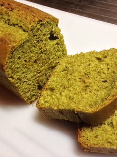 HMで!抹茶パウンドケーキ♡-レシピのメイン写真