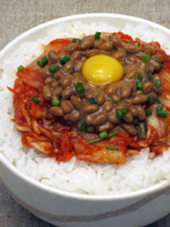 納豆キムチ丼-レシピのメイン写真