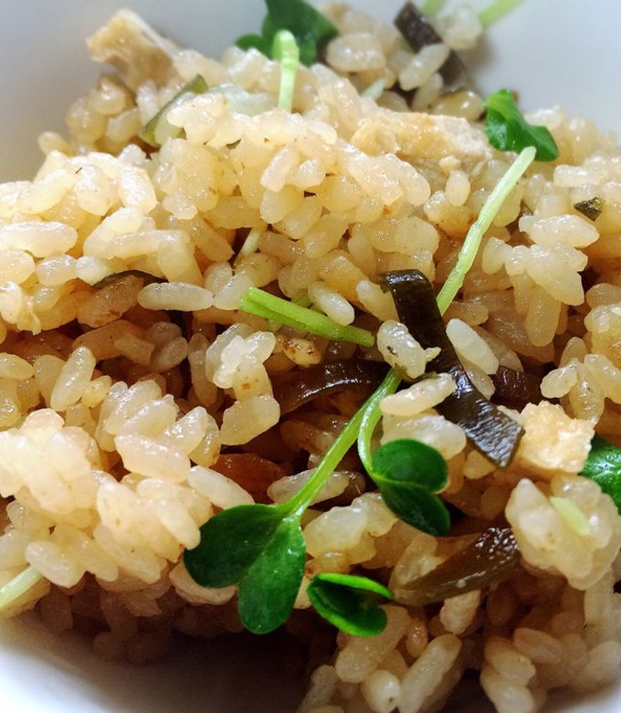 昆布佃煮の 簡単 炊き込みご飯-レシピのメイン写真