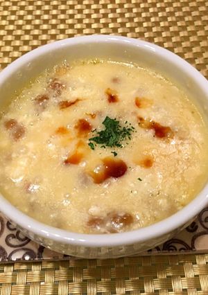 豆腐と納豆の和風ココットカマン-レシピのメイン写真