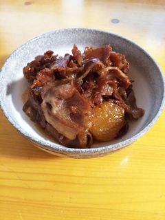 豚ロース肉と大根の甘醤油煮-レシピのメイン写真