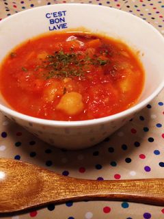 お野菜たっぷり ミネストローネ-レシピのメイン写真