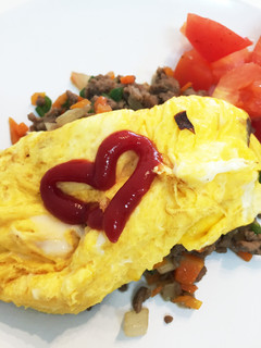 野菜たっぷり栄養満点!子供喜ぶオムレツ★-レシピのメイン写真
