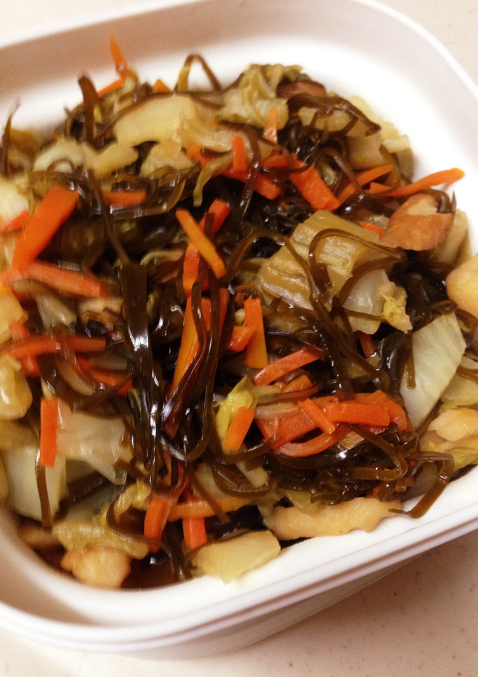 切り昆布と白菜の煮物-レシピのメイン写真