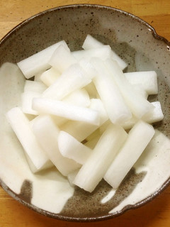ほんとに簡単♪大根の甘酢漬け-レシピのメイン写真
