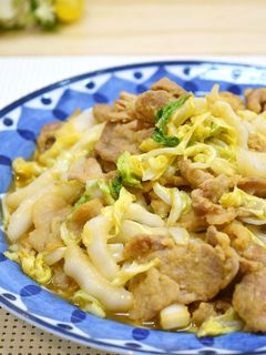 簡単♡豚肉と白菜のレモン醤油炒め♪-レシピのメイン写真