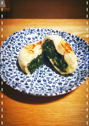 ★大根の葉っぱで～チーズinおやき♪★-レシピのメイン写真