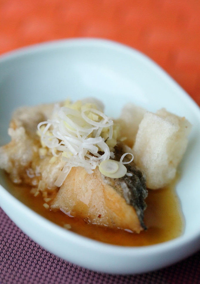 鱈と揚げもちの生姜風味あんかけ-レシピのメイン写真