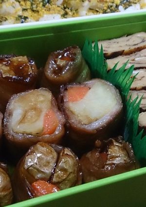 お弁当に ポテトの豚バラまき-レシピのメイン写真