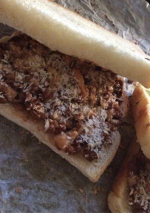 大豆のお肉でメンチカツ風サンドイッチ-レシピのメイン写真