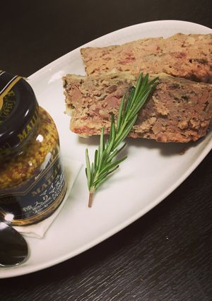 簡単♪鶏レバーと豚肉のパテ。-レシピのメイン写真