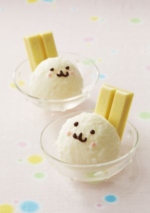フローズンヨーグルトうさぎ-レシピのメイン写真