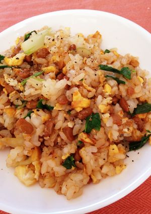 納豆セロリチャーハン☆-レシピのメイン写真