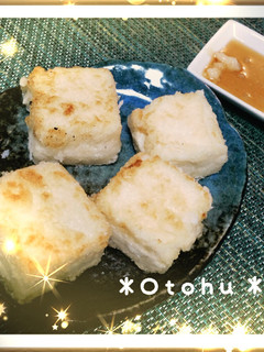 簡単!あつあつお豆腐のニンニク醤油-レシピのメイン写真