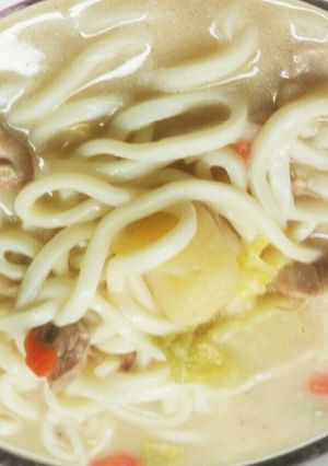 シチューうどん-レシピのメイン写真