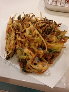 ニラと桜えびのかき揚げ-レシピのメイン写真