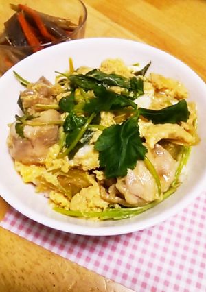 ファンケル発芽米de親子丼♪-レシピのメイン写真