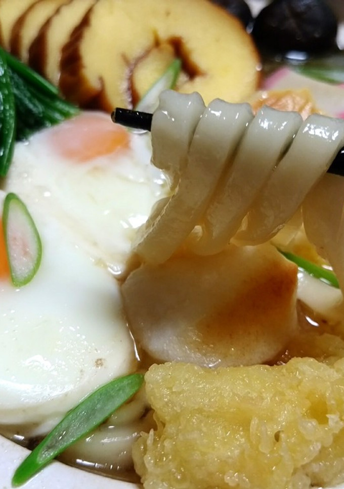 具がたっぷり 我が家の鍋焼きうどん-レシピのメイン写真