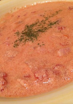 簡単！トマ豆乳スープ-レシピのメイン写真