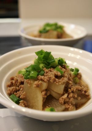 忙しくてもOK❤15分で大根のそぼろ煮。-レシピのメイン写真
