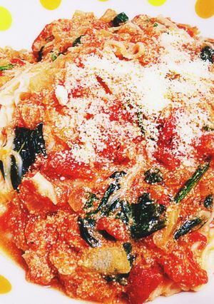 豆乳トマト温そうめん-レシピのメイン写真
